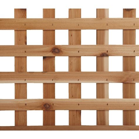 Square Heavy Duty Cedar Garden Lattice - Capitol City Lumber