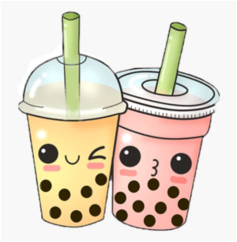 Transparent Bubble Tea Png - Bubble Tea Cartoon Png , Free Transparent Clipart - ClipartKey