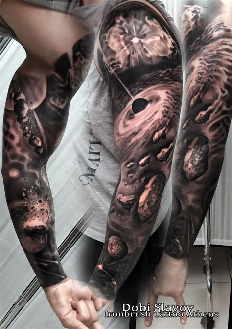 Space Tattoo Sleeve