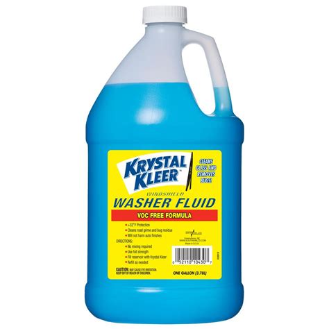 128 fl. oz. +32°F Summer Windshield Washer Fluid-111325 - The Home Depot