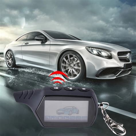 For A61 Car Anti theft System 2 Way Car Alarm Remote Control -in Burglar Alarm from Automobiles ...