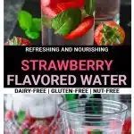 Strawberry Flavored Water (Strawberry infused water) - Ruchiskitchen