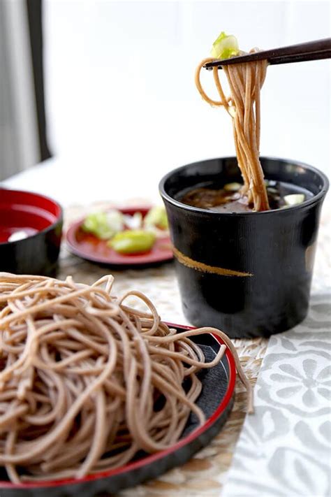 Zaru Soba (Cold Soba Noodles With Dipping Sauce) - Pickled Plum Food And Drinks