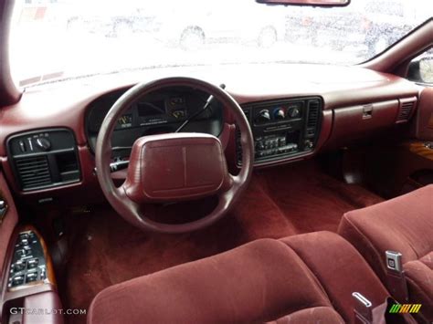 1996 Chevrolet Caprice Classic Sedan Burgundy Red Dashboard Photo ...