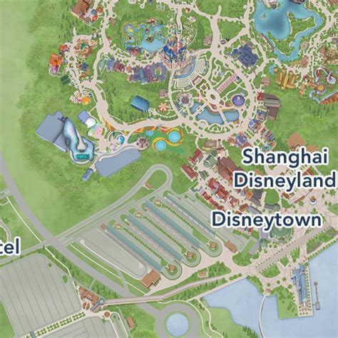 Shanghai Disney Resort Map | Shanghai Disney Resort | Shanghai disney resort, Disney shanghai ...