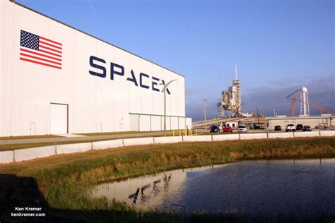 First SpaceX Falcon 9 Erected at Historic Launch Pad 39A for Feb. 18 ...