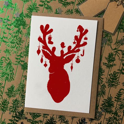 Reindeer Christmas Cards By Have a Gander