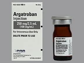 Argatroban Intravenous : Uses, Side Effects, Interactions, Pictures ...