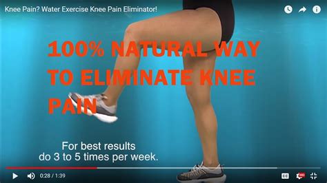 Exercises To Strengthen Knees In Water – Online degrees