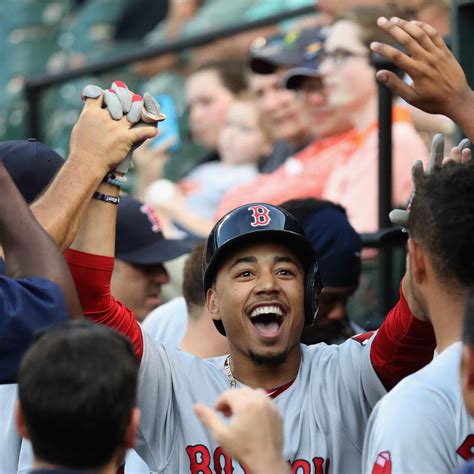 Red Sox RF Mookie Betts Hits Career-High 3 Home Runs vs. Orioles | News ...