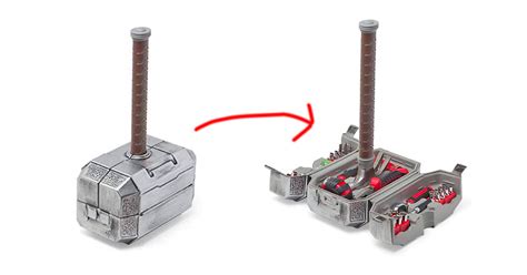 This Thor's Hammer Tool Set Is Perfect For Any Marvel Geek Handyman