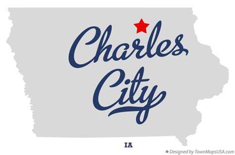 Charles City Iowa Map - Map Of Florida