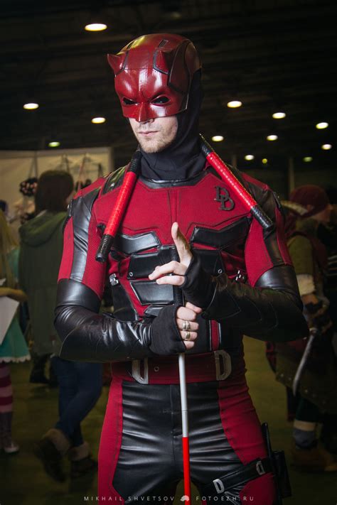 Daredevil cosplay from ( imgur) Model @Kriel777. #Marvelcomics #Davedevil #cosplay | Daredevil ...