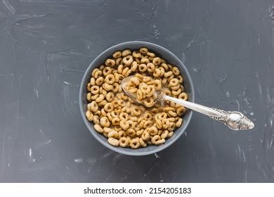 Delicious Honey Cheerios Cereal Bowl Milk Stock Photo 2154205183 ...