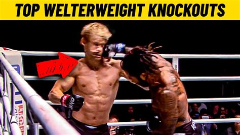 Top 20 Welterweight Knockouts in ONE History - ONE Championship – The Home Of Martial Arts