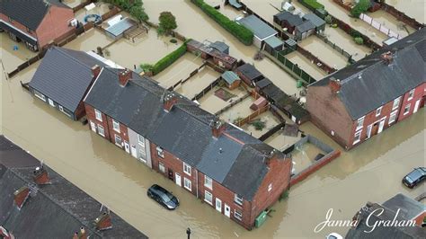 floods Chesterfield Derby Road 21 oct 2023 day after floods - YouTube