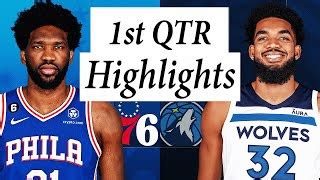 Minnesota Timberwolves vs. Philadelphia 76ers Full Highlights 1st QTR | Nov 19 | 2022 NBA Season ...