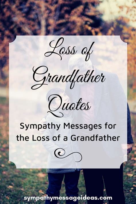 47 of the Most Heartbreaking Loss of Grandfather Quotes - Sympathy ...