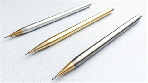 A handmade mechanical pencil that’s luxurious enough to hold on to! - Luxurylaunches