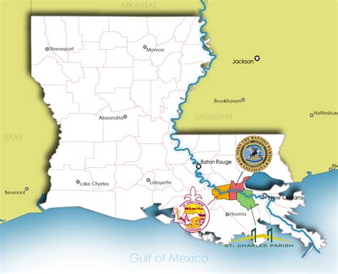 Port Of South Louisiana Map - United States Map