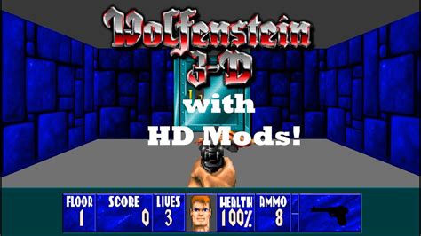 Check Out These Wolfenstein 3D HD Mods! - YouTube