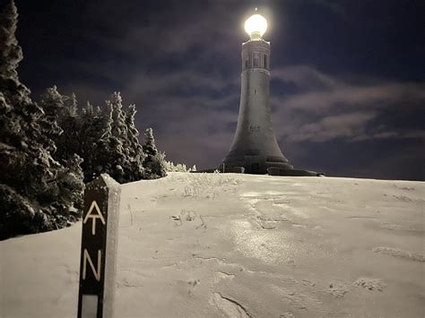 Winter Full Moon Summit of Mount Greylock – Social Hikers