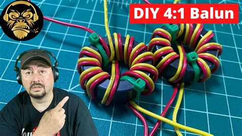 DIY 4:1 Balun Build for Ham Radio Antennas - TheSmokinApe - YouTube