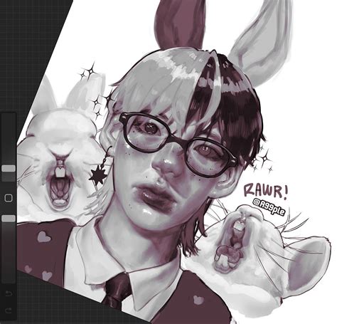 Bunny Boy | Architecture drawing art, Character art, Concept art characters