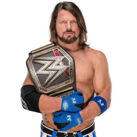 AJ Styles WWE Champion (WWE's 2020 Render Effect) by wwephotomontages ...