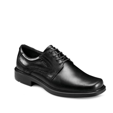 ECCO Helsinki Mens Black Formal Lace Up - County Shoes Dorchester