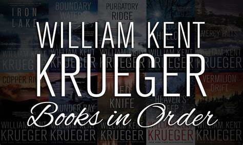 All 20+ William Kent Krueger Books in Order | Cork O'Connor Series