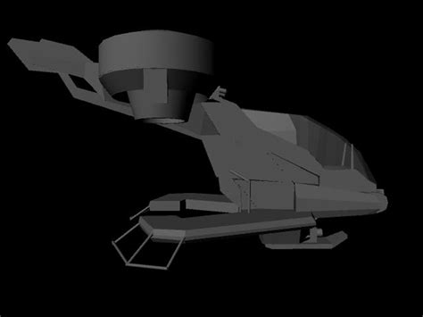 free halo 3 hornet 3d model