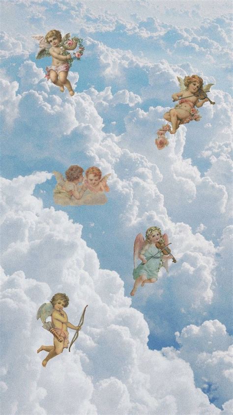 angels (edit by nikaxtmb) | Angel wallpaper, Art wallpaper, Cute ...