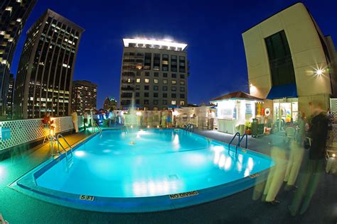 Roof Top Pool at night | Flickr - Photo Sharing!