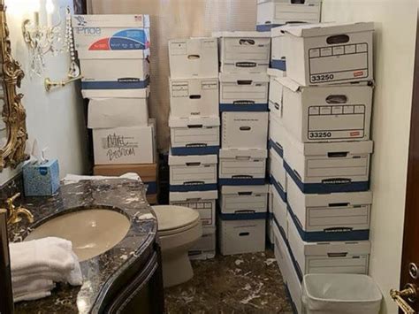 Trump indictment photos show boxes of documents stored at Mar-a-Lago ...