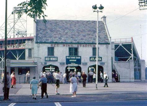 The Red Wing Stadium Main Gate. Photos taken at game v. Atlanta Crackers, 1962 | Rochester new ...