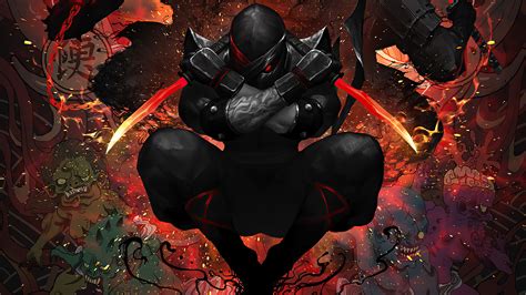 ninja, shadow, warriors, 4k, HD Wallpaper | Rare Gallery