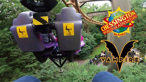 Vampire Ride : Chessington World Of Adventures : 2nd Row / 4K - YouTube