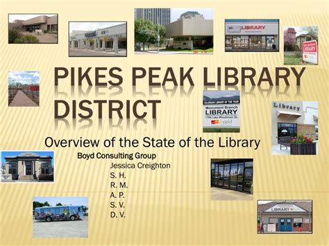 PPT - Pikes Peak Library District PowerPoint Presentation, free download - ID:1528794