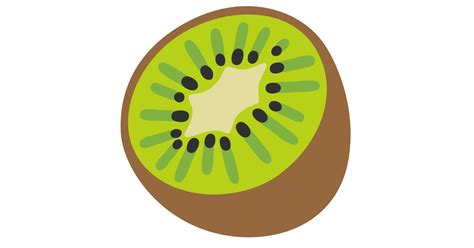 🥝 Kiwi Fruit Emoji, Kiwi Emoji