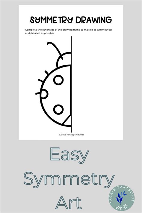 Easy Symmetry Art for Primary Grades — Jackie Partridge Art