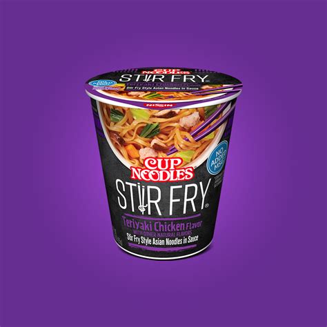 Cup Noodles Stir Fry Teriyaki Chicken - Nissin Food