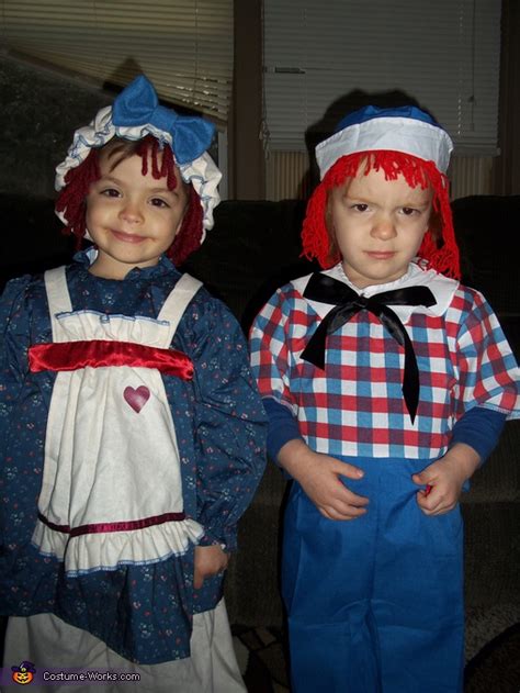 Raggedy Ann and Andy Costumes for Kids