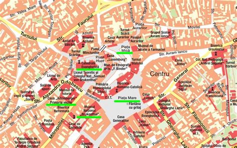 Sibiu Map and Sibiu Satellite Images