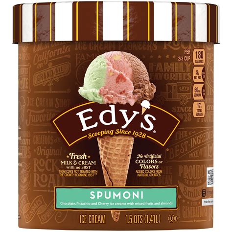 EDYS/DREYERS Spumoni Ice Cream 1.5 qt. Tub - Walmart.com - Walmart.com