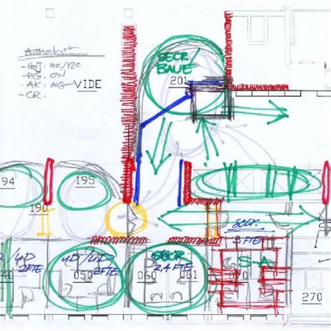 Annotations on an architectural drawing. | Download Scientific Diagram