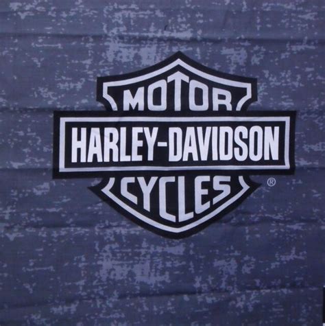 Harley Davidson fabric panel 19x20 CAMO GRAY | eBay