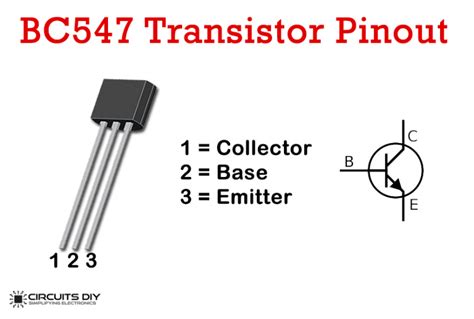 How to use a transistor BC547 as a switch