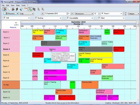 Room booking software - Schedule your meetings easily (english) - YouTube