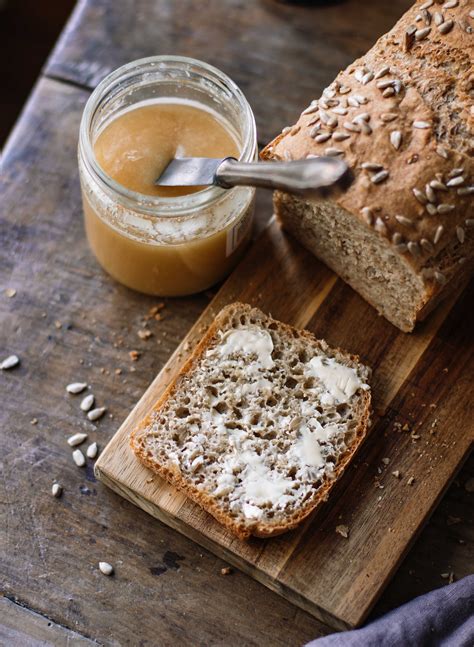 Sunflower seed bread recipe | easy whole grain bread - Klara`s Life